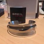 BREIL tribe brede zilverkleurige RVS armband, Sieraden, Tassen en Uiterlijk, Nieuw, Staal, Ophalen of Verzenden, Zilver