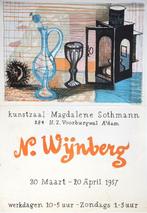 N. Wijnberg poster Magdalene Sothmann 30 Maart 20 April 1957, Ophalen, A1 t/m A3, Overige onderwerpen, Rechthoekig Staand