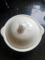 Antieke schaal met deksel, Antiek en Kunst, Curiosa en Brocante, Ophalen of Verzenden