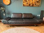 Hulsta HS.420 Sofa - zwart leer, Ophalen, Driepersoons, Zo goed als nieuw, Modern