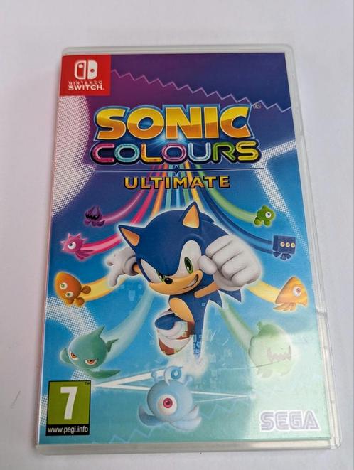 Switch Sonic Colours Ultimate, Spelcomputers en Games, Games | Nintendo Switch, Zo goed als nieuw, Avontuur en Actie, Vanaf 7 jaar