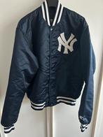 Vintage New York Yankees Starter varsity bomber jacket jas L, Ophalen of Verzenden, Zo goed als nieuw, Kleding