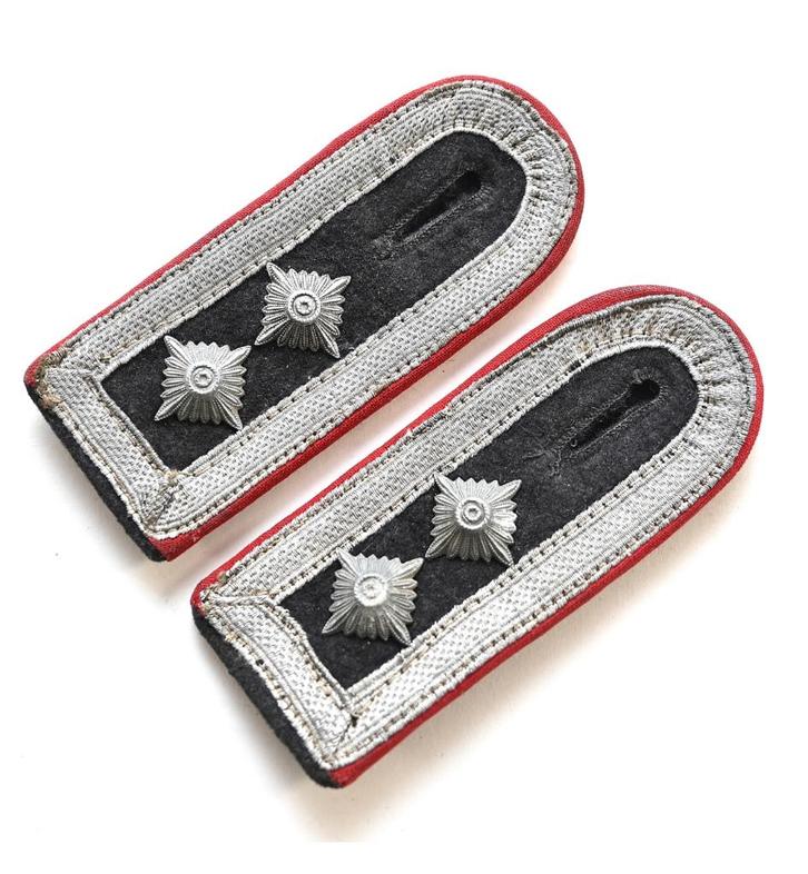 Luftwaffe Flak Obfw. Schouderstukken, Verzamelen, Militaria | Tweede Wereldoorlog, Luchtmacht, Kleding of Schoenen, Duitsland