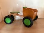 Stevige houten tractor/loopwagen met kiepbak, Ophalen, Gebruikt, Rij- of Hobbelspeelgoed
