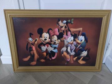 Disney Schilderij met Gouden Lijst beschikbaar voor biedingen