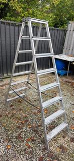 Tweezijdige trap -, Doe-het-zelf en Verbouw, Ophalen, Gebruikt, 2 tot 4 meter