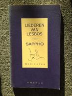 Liederen van Lesbos; door Sappho #Oude #Grieken, Boeken, Gedichten en Poëzie, Gelezen, Eén auteur, Sappho, Ophalen of Verzenden