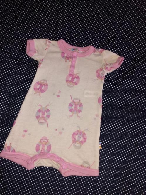 56 62 JOHA merinowol zomer pakje of romper, Kinderen en Baby's, Babykleding | Maat 56, Zo goed als nieuw, Meisje, Pakje, Ophalen of Verzenden