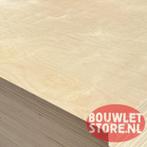 Berken multiplex 10 mm | berken B/BB | zichtwerk meubelplaat, Doe-het-zelf en Verbouw, Platen en Panelen, Ophalen of Verzenden