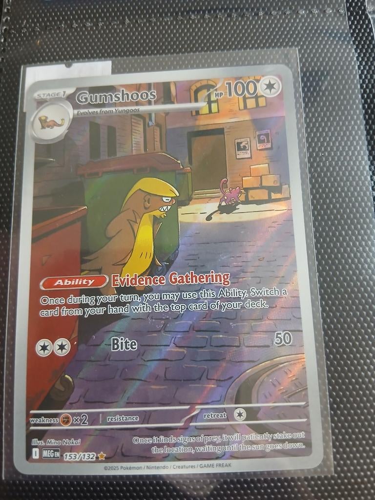 Pokemonkaart Gumshoos, Ophalen of Verzenden