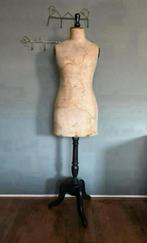 Oude franse paspop met houten voet, Antiek en Kunst, Curiosa en Brocante, Ophalen