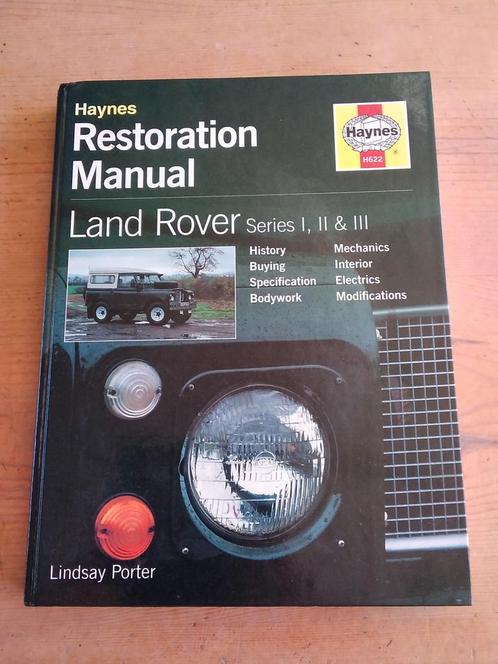 Haynes Restoration Manual Land Rover Series I, II & III, Auto diversen, Handleidingen en Instructieboekjes, Verzenden