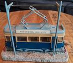 Mooie tram (statisch vitrine-model) spoor 0, Verzamelen, Spoorwegen en Tramwegen, Ophalen of Verzenden, Zo goed als nieuw, Tram