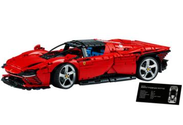 Lego Technic 42143 Ferrari Daytona SP3 GEBOUWD 100% compleet beschikbaar voor biedingen
