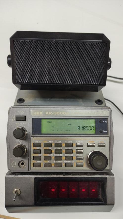 Scanner AOR AR-3000a met 5-toon decoder en speaker, Telecommunicatie, Scanners, Gebruikt, Minder dan 30 kanalen, Ophalen of Verzenden