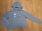 Grijze Mango hoodie met Snoopy melange/wit, maat 152 NIEUW!, Meisje, Trui of Vest, Nieuw, Mango