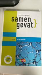 Samengevat - Havo scheikunde, Ophalen, J.R. van der Vecht, HAVO, Zo goed als nieuw