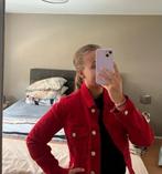 Rode Spijkerjas, Kleding | Dames, Ophalen of Verzenden, Zo goed als nieuw, Jasje, Maat 34 (XS) of kleiner