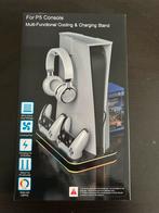 PS5 Houder met LED & Oplaadstation, Spelcomputers en Games, Spelcomputers | Sony PlayStation Consoles | Accessoires, Voeding, Oplader of Kabel
