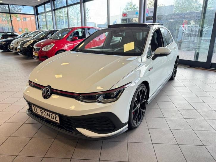 Volkswagen Golf 2.0 TSI GTI CLUBSPORT PANO HUD LEDER BJ 2021, Auto's, Volkswagen, Bedrijf, Golf, ABS, Achteruitrijcamera, Adaptieve lichten