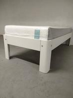 Auping Auronde 90x200 hoog uitvoering + Auping nachtkast, Huis en Inrichting, Slaapkamer | Bedden, Verstelbaar, Eenpersoons, Wit