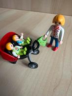 Playmobil 5573 Tweeling met Kinderwagen en Moeder, Ophalen of Verzenden, Zo goed als nieuw, Jongen of Meisje