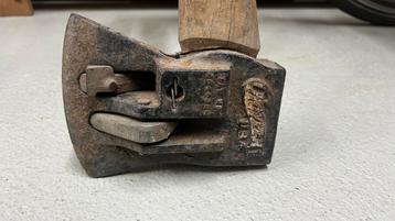 Zware kloofbijl Chopper met geveerde wiggen 90 cm, 3400 gram beschikbaar voor biedingen