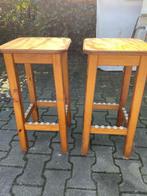 Houten Barkruk, Gebruikt, Bruin, Ophalen of Verzenden, Eén