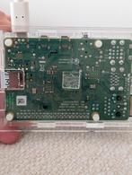 Raspberry Pi 4B - Transparante Case, SD, Fans & WiFi, Computers en Software, Ophalen of Verzenden, Gebruikt
