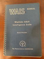 WAIS intelligentietest 1955, Boeken, Gelezen, Ophalen of Verzenden, David Wechsler, Ontwikkelingspsychologie