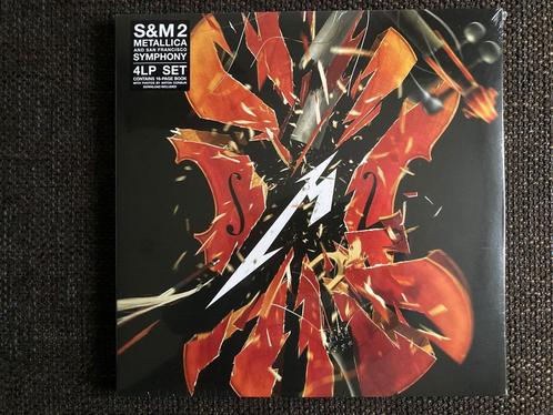 Metallica - S&M 2 (2020) Limited Edition 4-Lp 12" nieuw, Cd's en Dvd's, Vinyl | Hardrock en Metal, Nieuw in verpakking, Verzenden