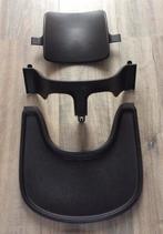 Origineel Stokke Zwart Babyset & Zwart Playtray compleet, Ophalen of Verzenden, Zo goed als nieuw, Meegroeistoel, Stoelverkleiner