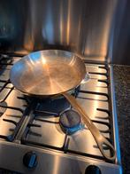 Mauviel 1830 koperen koekenpan 30cm, Huis en Inrichting, Keuken | Potten en Pannen, Ophalen, Zo goed als nieuw, Rvs, Koekenpan of Braadpan