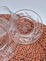 Vintage Arcoroc France Glazen Schaaltjes Set, Huis en Inrichting, Gebruikt, Schaal, Rond, Ophalen of Verzenden