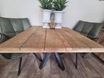 Steigerhout eettafel 100x100x78, Huis en Inrichting, Tafels | Eettafels, Ophalen, Gebruikt, 50 tot 100 cm, Vierkant