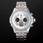 Alias kim Homme automatic Tourbillon Aviator Horloge!!, Verzenden, Overige materialen, Overige typen