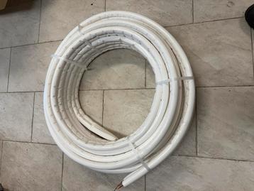 Koelleiding warmtepomp airco 20mtr 3/8 en 5/8 koper beschikbaar voor biedingen