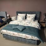 Recor Fessura boxspring - 180x210cm, Ophalen, 210 cm, 180 cm, Groen