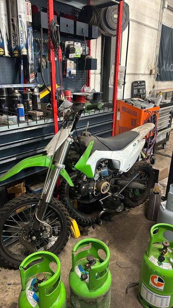 Pitbike 125cc zie beschrijving, Fietsen en Brommers, Minibikes, Midibikes en Pitbikes, Zo goed als nieuw, Pitbike, Ophalen