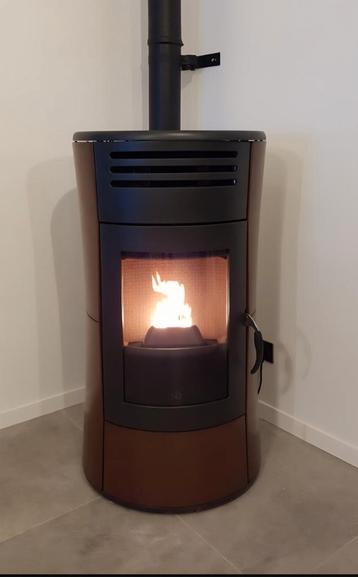 Edilkamin Cherie up bronze pelletkachel 11kw beschikbaar voor biedingen