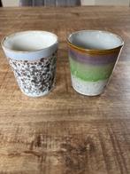 HK Living kopjes, Huis en Inrichting, Keuken | Servies, Ophalen, Keramiek, Zo goed als nieuw, Overige stijlen