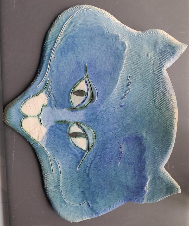 Keramieke kattenkop nr 4, Antiek en Kunst, Antiek | Keramiek en Aardewerk, Ophalen of Verzenden