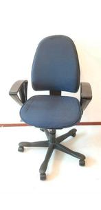 Kinnarps 8000 bureaustoel blauw, Huis en Inrichting, Bureaustoelen, Ophalen, Gebruikt, Blauw, Bureaustoel
