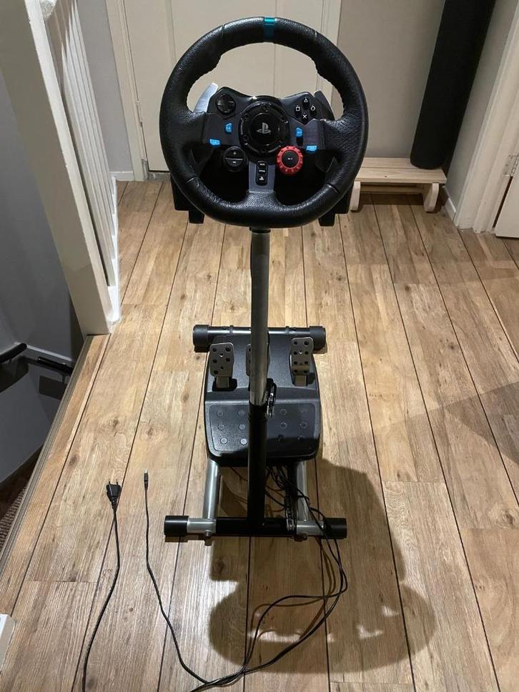 Logitech G29 Racing Wheel + Pedalen + Wheel Stand, Spelcomputers en Games, Spelcomputers | Sony PlayStation Consoles | Accessoires