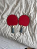 2x goede tafeltennis batjes, Sport en Fitness, Tafeltennis, Ophalen, Tafel Outdoor