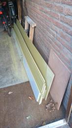 Restanten rockpanel, Doe-het-zelf en Verbouw, Platen en Panelen, Ophalen, Gebruikt, Hout, 20 tot 50 mm