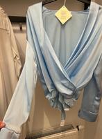 Kansis (V-hals) blouse met clipjes, Kleding | Dames, Blouses en Tunieken, Ophalen of Verzenden, Nieuw, Maat 38/40 (M)