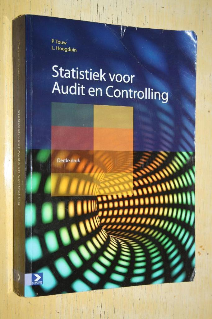 Statistiek voor Audit en Controlling, Boeken, Advies, Hulp en Training, Gelezen, Ophalen of Verzenden