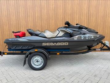 Seadoo GTX 300 Limited 2024 18 Uur Zwarte Jetloader Trailer beschikbaar voor biedingen