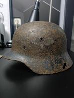 Duitse M40 Luftwaffe camouflage helm bovo, Verzamelen, Militaria | Tweede Wereldoorlog, Ophalen of Verzenden, Luchtmacht, Duitsland